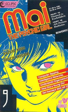 Mai, the Physic Girl Issue #1 September 1987 Comic Book