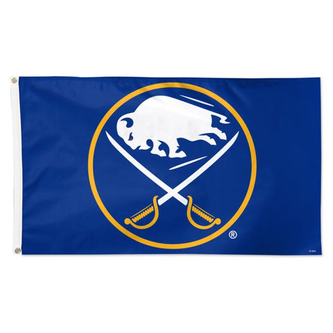 Sabres 3x5 House Flag Team Logo