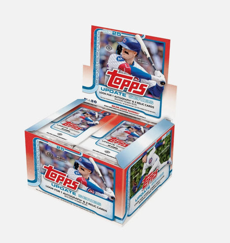 2025 Topps Update Series Jumbo HTA MLB Hobby Box