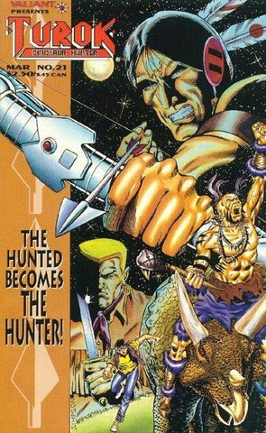 Turok: Dinosaur Hunter Issue #21 March 1995 Comic Book