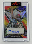 Nort Carolina Maria Gakdeng 2022 Leaf Exotic Basketball No.BA-MG1 2/5 Autographed Rookie Single Card