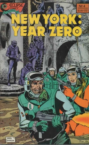 New York: Year Zero Issue #4 October 1988 Comic Book