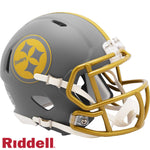 Steelers Mini Helmet Speed Alternate Slate
