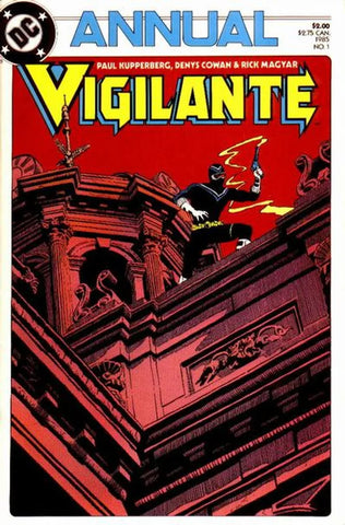 Vigilante Issue #1 Annual December 1985 Comic Book