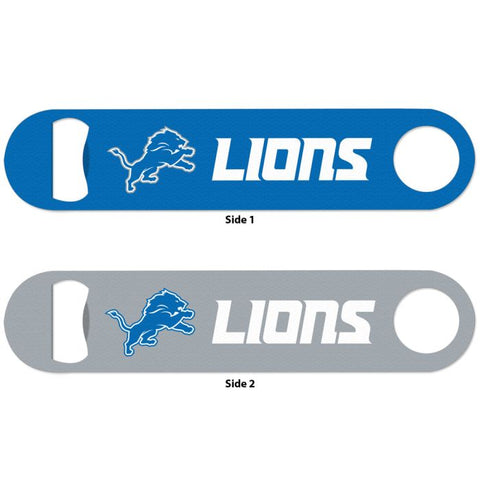 Lions Long Neck Bottle Opener Metal 2-Sided