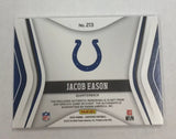 Colts Jacob Eason 2020 Panini Certified FOTL #02/15 Autographed Relic Rookie Single Card