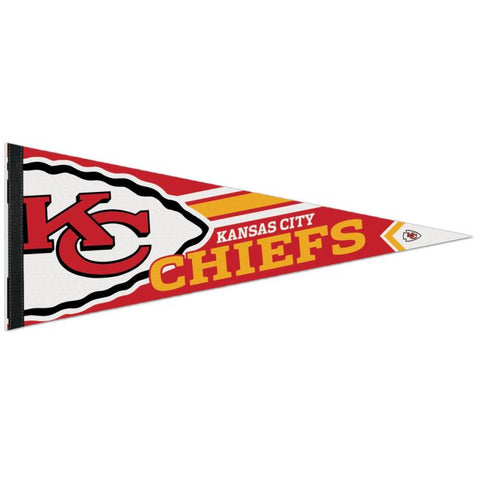 Chiefs Triangle Pennant Premium Rollup 12"x30"