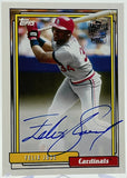 Cardinals Felix Jose 2020 Fan Favorites Archives No.FFA-FJ Autographed Single Card