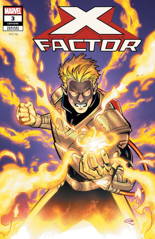 X-Factor Issue #3 October 2024 Cover Pyro Variant Comic Book