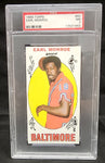 Earl Monroe Knicks 1969 Topps #80 PSA Graded 7 Rookie Single Card