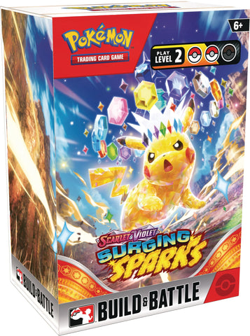 Pokémon Scarlet & Violet Surging Sparks Build and Battle Kit