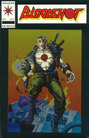 Bloodshot Issue #1 February 1993  Comic Book