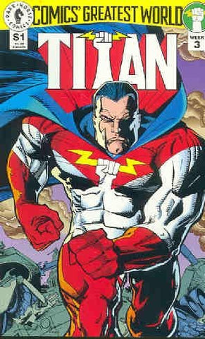Comics Greatest World: The Titan Issue #1 July 1993 Comic Book