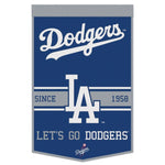 Dodgers 24"x38" Wool Banner Slogan