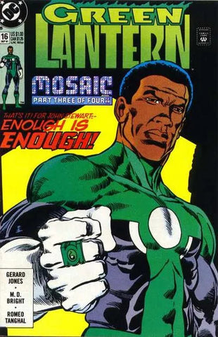 Green Lantern Issue #16 September 1991 Comic Book