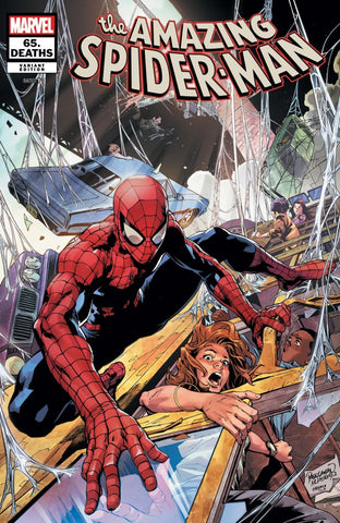 Amazing Spider-Man Issue #65 Deaths January 2025 Variant Cover Pagulayan Comic Book