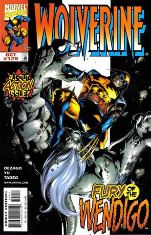 Wolverine Issue #129 October 1998 Comic Book