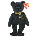 TY Beanie Baby 8.5" - The End Black 1999 Bear