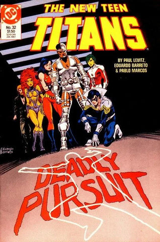 The New Teen Titans Issue #32 June 1987 Comic Book