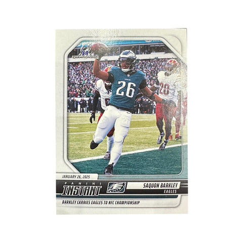 Eagles Saquon Barkley 2024 Panini Instant No.277 Limited # of 581 Single Card