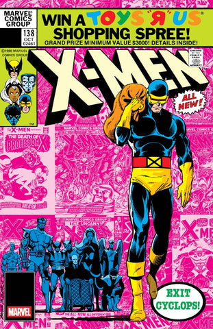 X-Men Issue #138 August 2025 Cover A Facsimile Comic Book