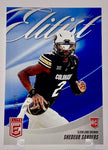 Browns Shedeur Sanders 2025 Panini Donruss Elite No. 3 #62/75 Rookie Single Card