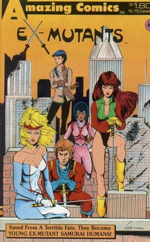 Ex-Mutants Issue #2 1987 Comic Book