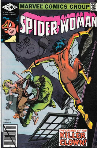 Spider-Woman Issue #22 January 1980 Comic Book