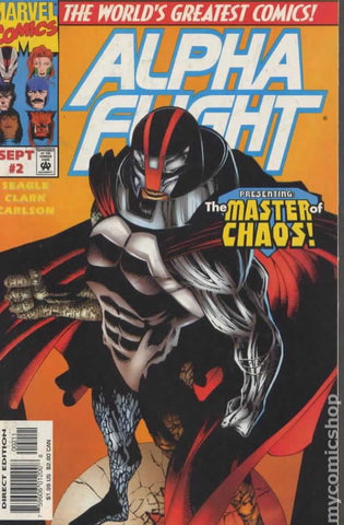 Alpha Flight Issue #2 September 1997 Cover B Comic Book