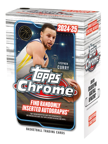2024-25 Topps Chrome NBA Value Blaster 40-Box Sealed Case