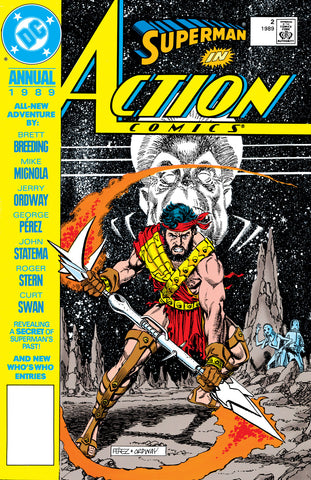 Action Comics Issue #2 April 1989 Annual Comic Book