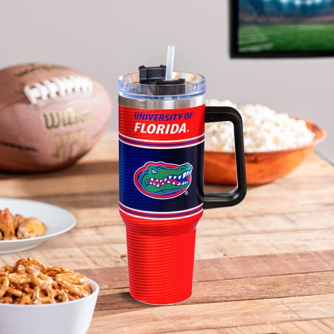 Gators 40oz Stainless Steel Canyon Cup w/ Straw