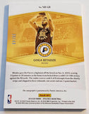 Pacers Goga Bitadze 2019-20 Panini Opulence Rouvea Riche #30/49 Rookie On-Card Autographed Single Card