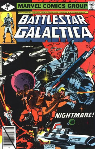 Battlestar Galactica Issue #6 July 1979 Comic Book