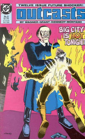 Outcasts Issue #6 March 1988 Comic Book