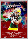 Packers Savion Williams 2025 Panini Origins No.129 #047/225 Rookie Single Card