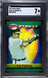 Orioles Cal Ripken Jr. 1994 Topps Finest No.235 Refractor SGC Graded 7 Single Card