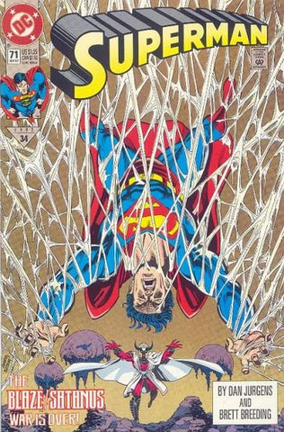 Superman Issue #71 September 1992 Comic Book