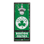 Celtics 5x11 Wood Bottle Opener Sign