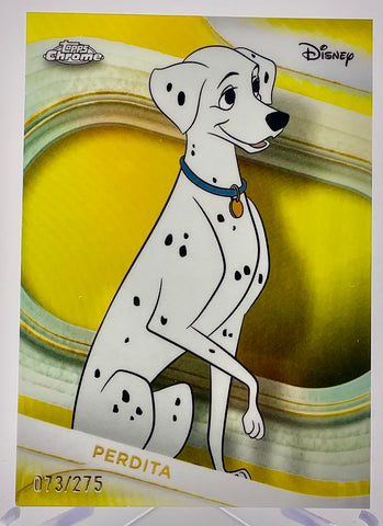 101 Dalmatians - Perdita 2025 Topps Chrome Disney No.102 #073/275 Single Card