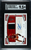 Texas Tech Jarrett Culver 2020-21 Panini National Treasures No.LMS-JC #19/20 Autographed Relic SGC Graded 9.5 Single Card