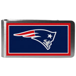 Patriots Money Clip Steel SS Logo MVP