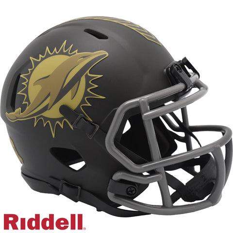 Dolphins Mini Helmet Speed Salute to Service 2025