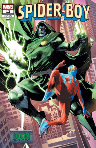 Spider-Boy Issue #12 October 2024 Doom Variant Comic Book