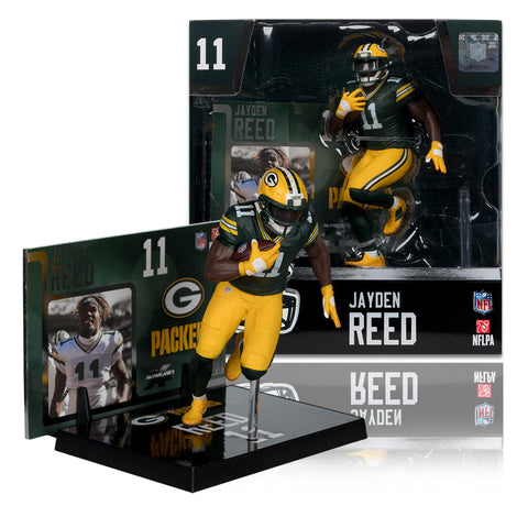 Packers Jayden Reed 7" McFarlane Figure Sports Picks Legacy Series Figure #33