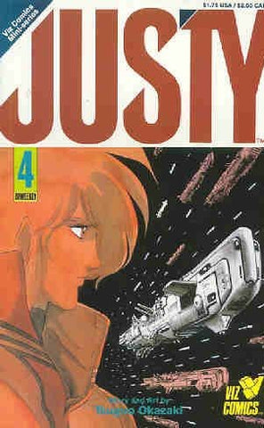 Justy Issue #4 January 1989 Comic Book