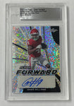Alabama Mario Williams 2022 Leaf Flash Pre-Production 1/1 Silver Sparkle Autographed Rookie Single Card