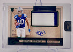 Colts Adonai Mitchell 2024 Panini One No.7 #04/49 Autographed Relic Rookie Single Card