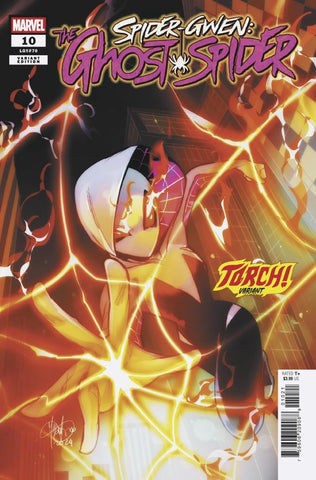 Spider-Gwen: The Ghost Spider Issue #10 LGY#70 February 2025 Variant Cover Torch Comic Book