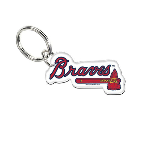 Braves Keychain Premium Acrylic Logo